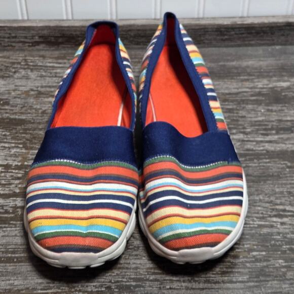 Lands End Women's Multicolor Slip On Comfort Walking Loafer Size 8.5 - Picture 2 of 6